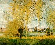 Claude Monet Willows at Vetheuil oil on canvas